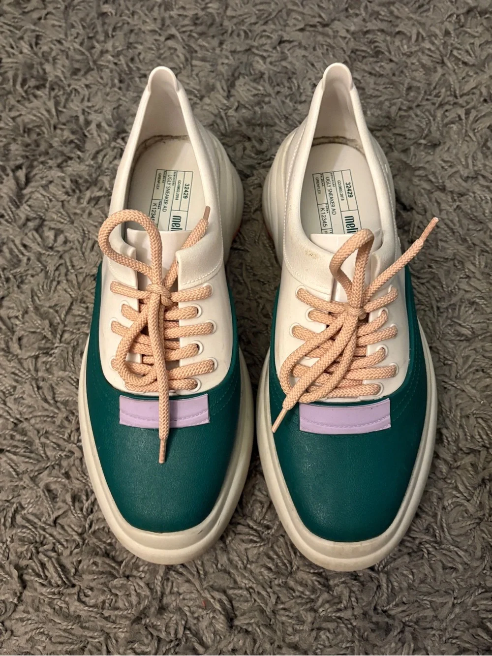 Melissa “ugly sneakers”
